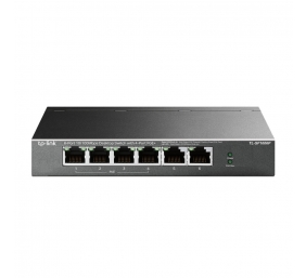 TP-LINK | Switch | TL-SF1006P | Unmanaged | Desktop | 10/100 Mbps (RJ-45) ports quantity 6 | 1 Gbps (RJ-45) ports quantity | SFP ports quantity | PoE ports quantity | PoE+ ports quantity 4 | Power supply type External | month(s)