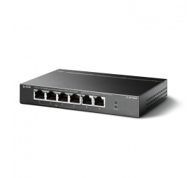 TP-LINK | Switch | TL-SF1006P | Unmanaged | Desktop | 10/100 Mbps (RJ-45) ports quantity 6 | 1 Gbps (RJ-45) ports quantity | SFP ports quantity | PoE ports quantity | PoE+ ports quantity 4 | Power supply type External | month(s)