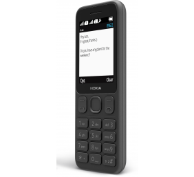 Nokia | 125 | Black | 2.4 " | TFT | 4 MB | Dual SIM | Mini-SIM | USB version microUSB 2.0 | 1020 mAh