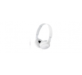 Sony | MDR-ZX110APW.CE7 | Wired | On-Ear | Microphone | White