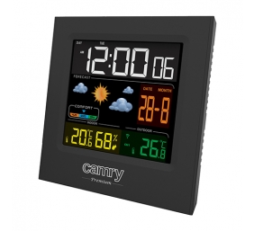 Camry | Black | Date display | Weather station | CR 1166