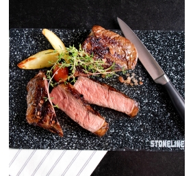 Stoneline | grey | glass cutting board set