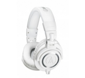 Audio Technica Headphones ATH-M50XWH 3.5mm (1/8 inch), Headband/On-Ear, White