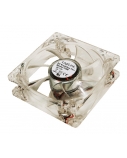 Logilink Fan 120*120*25, acryl,  with 4 LED´s