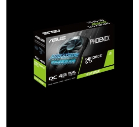 Asus PH-GTX1650S-O4G NVIDIA, 4 GB, GeForce GTX 1650 SUPER, GDDR6, PCI Express 3.0, Processor frequency 1770 MHz, DVI-D ports quantity 1, HDMI ports quantity 1, Memory clock speed 12002  MHz