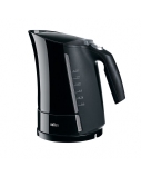 Braun | Kettle | WK500BK Multiquick 5 | Standard | 3000 W | 1.7 L | Plastic | 360° rotational base | Black