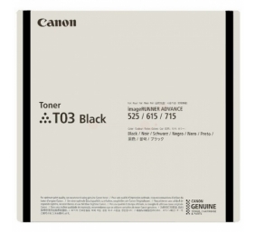 Canon CRG T03 (2725C001) Lazerinė kasetė, Juoda