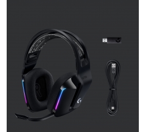 Logitech | Gaming Headset | G G733 | Wireless | Over-Ear | Noise canceling | Wireless | Black