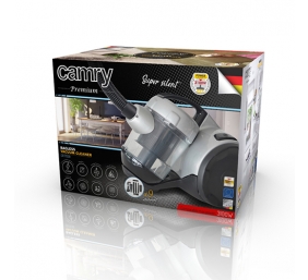 Camry Vacuum Cleaner CR 7039 700 W, Bagless, 1.8 L, 80 dB, Silver