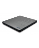 H.L Data Storage Ultra Slim Portable DVD-Writer GP60NS60 Interface USB 2.0, DVD±R/RW, CD read speed 24 x, CD write speed 24 x, Silver, Desktop/Notebook