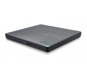 H.L Data Storage | Ultra Slim Portable DVD-Writer | GP60NS60 | Interface USB 2.0 | DVD±R/RW | CD read speed 24 x | CD write speed 24 x | Silver | Desktop/Notebook