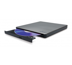 H.L Data Storage | Ultra Slim Portable DVD-Writer | GP60NS60 | Interface USB 2.0 | DVD±R/RW | CD read speed 24 x | CD write speed 24 x | Silver | Desktop/Notebook