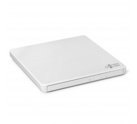 H.L Data Storage | Ultra Slim Portable DVD-Writer | GP60NW60 | Interface USB 2.0 | DVD±R/RW | CD read speed 24 x | CD write speed 24 x | White | Desktop/Notebook