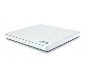 H.L Data Storage | Ultra Slim Portable DVD-Writer | GP60NW60 | Interface USB 2.0 | DVD±R/RW | CD read speed 24 x | CD write speed 24 x | White | Desktop/Notebook