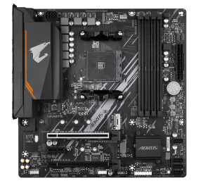 Gigabyte | B550M AORUS ELITE 1.0 | Processor family AMD | Processor socket AM4 | DDR4 DIMM | Memory slots 4 | Number of SATA connectors 4 x SATA 6Gb/s connectors | Chipset AMD B | Micro ATX