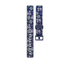 Fitbit Inspire Print Accessory Band, small, bloom