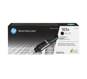HP 103A (W1103A) Lazerinė kasetė, Juoda