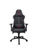 Arozzi Gaming Chair, Verona Signature Soft Fabric, Black/Red Logo