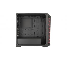 Cooler Master MasterBox MB510L Black, Red trim, ATX, Micro ATX, Mini ITX, Power supply included No