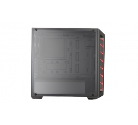 Cooler Master MasterBox MB510L Black, Red trim, ATX, Micro ATX, Mini ITX, Power supply included No
