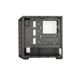 Cooler Master MasterBox MB510L Black, Red trim, ATX, Micro ATX, Mini ITX, Power supply included No