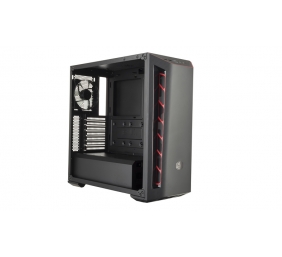 Cooler Master MasterBox MB510L Black, Red trim, ATX, Micro ATX, Mini ITX, Power supply included No