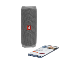 JBL Flip 5 Portable Speaker, Grey