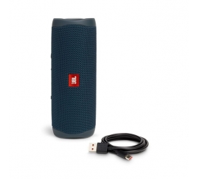 JBL Flip 5 Portable Speaker, Blue