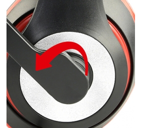 Gembird | Stereo headset | MHS-03-BKRD | On-Ear | Built-in microphone | 3.5 mm