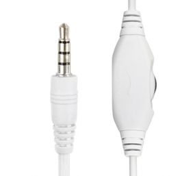 Gembird | Stereo Headset | MHS 03 WTRD | 3.5 mm | White with Red Ring | Headset