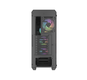 GENESIS IRID 505 ARGB Pc case, Midi tower, 2xUSB 3.0, 2xUSB 2.0, 2x Jack, Black | Genesis
