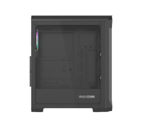 GENESIS IRID 505 ARGB Pc case, Midi tower, 2xUSB 3.0, 2xUSB 2.0, 2x Jack, Black | Genesis