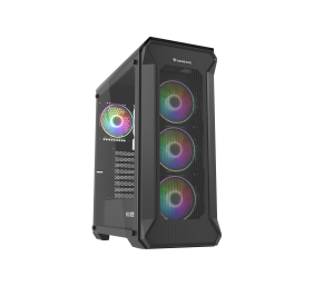 GENESIS IRID 505 ARGB Pc case, Midi tower, 2xUSB 3.0, 2xUSB 2.0, 2x Jack, Black | Genesis