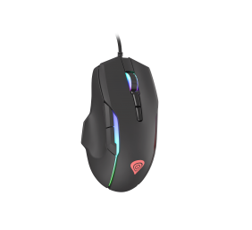 GENESIS Xenon 220 Gaming Mouse, 500 - 6400DPI, Wired, Black Genesis