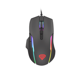 GENESIS Xenon 220 Gaming Mouse, 500 - 6400DPI, Wired, Black | Genesis