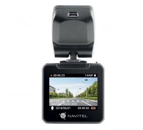 Navitel | R600 QUAD HD | Audio recorder | Built-in display | Movement detection technology | Mini USB