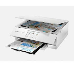Canon PIXMA TS8351 EUR 3775C026 Colour, Inkjet, Multifunctional Printer, A4, Wi-Fi, White