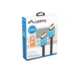 LANBERG HDMI M/M v2.0 cable 1m CU black