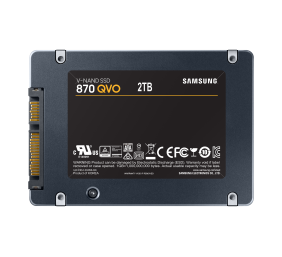Samsung | SSD | 870 QVO | 2000 GB | SSD form factor 2.5" | Solid-state drive interface SATA III | Read speed 560 MB/s | Write speed 530 MB/s