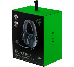 Laidinės žaidimų ausinės Razer RZ04-03240100-R3M1 BlackShark V2 X Žalia/Juoda