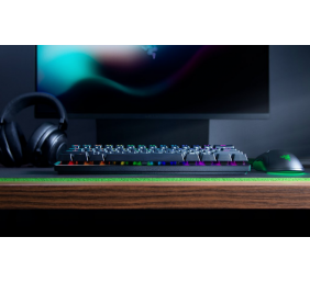 Razer Huntsman Mini Laidinė žaidimų klaviatūra, USB, RGB LED, US Int, Clicky Optical Switch, Juoda
