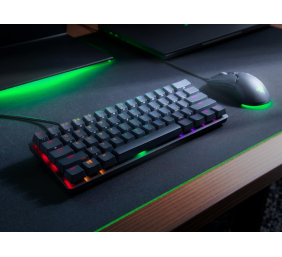 Razer Huntsman Mini Laidinė žaidimų klaviatūra, USB, RGB LED, US Int, Clicky Optical Switch, Juoda