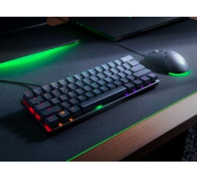 Razer Huntsman Mini Laidinė žaidimų klaviatūra, USB, RGB LED, US Int, Linear Optical Switch, Juoda