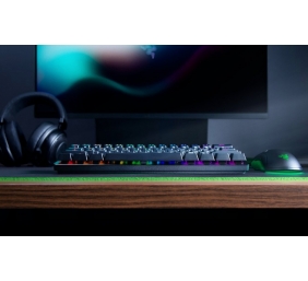 Razer Huntsman Mini Laidinė žaidimų klaviatūra, USB, RGB LED, US Int, Linear Optical Switch, Juoda