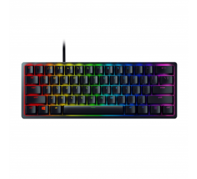 Razer Huntsman Mini Laidinė žaidimų klaviatūra, USB, RGB LED, US Int, Linear Optical Switch, Juoda