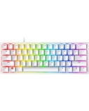 Razer Huntsman Mini Laidinė žaidimų klaviatūra RGB LED, US, Purple Switch, Mercury White