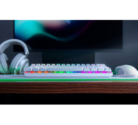 Razer | Huntsman Mini | Gaming keyboard | RGB LED light | US | Mercury White | Wired