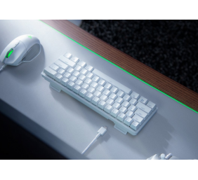Razer RZ03-03390400-R3M1 Huntsman Mini Laidinė žaidimų klaviatūra, US, Balta, Linear Optical Switch