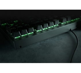 Razer Blackwidow V3 Tenkeyless Laidinė žaidimų klaviatūra, RGB LED, USB, US, Green Switch, Juoda
