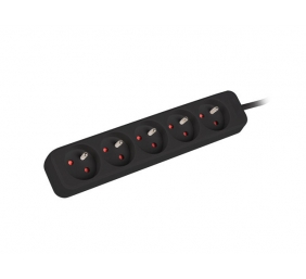 Lanberg Power strip 1m 5x outlets for UPS system